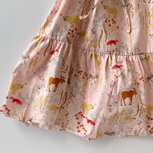 NWT Tea Collection Girl Puff Sleeve Midi Dress 2T - Picture 3 of 9